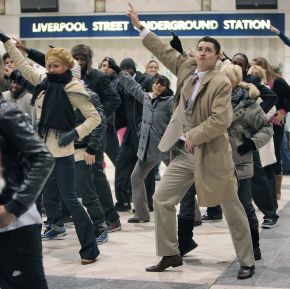 Liverpool Street Flash Mob